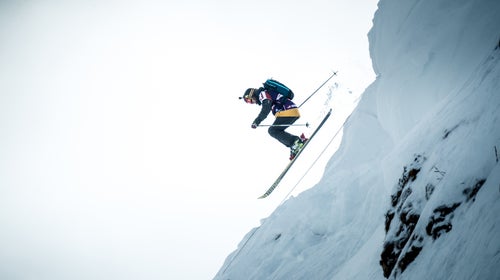 George Rodney competing in Fieberbrunn, Austria.