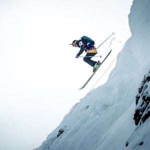 George Rodney competing in Fieberbrunn, Austria.