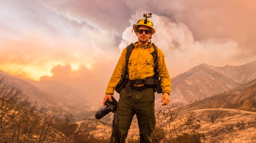 Stuart in his office.