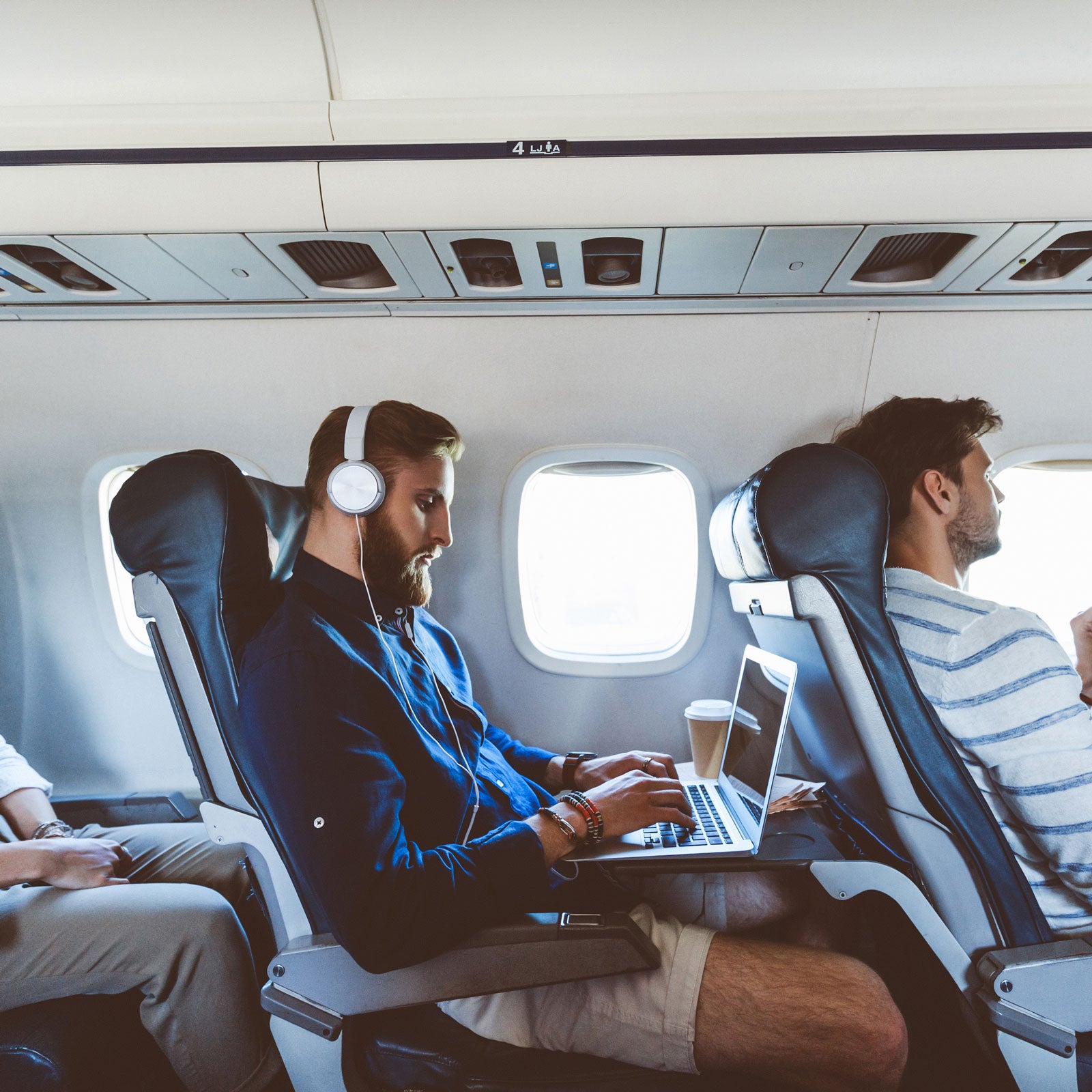 Organization-Focused Airplane Seats : airplane seat organizer