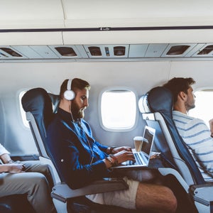 Flights can be horrible for getting work done but they don't have to be.