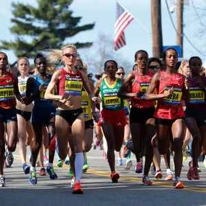 2012 marked a milestone for the Boston marathon: Average run time for female competitors was faster than that of the men.