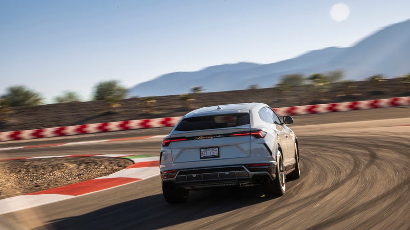 Yes, the Urus can do race tracks too. Should it be your go-to car for track days? Of course not, but it still makes all the sounds you'd expect any good Lamborghini to, and is a fun and engaging drive.