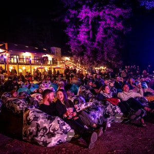It’s a bonanza of so-called experiential marketing, with nighttime performances—live music, comedians, films—creating a festival vibe that’s goosed by booze sponsors and cannabis-industry players.