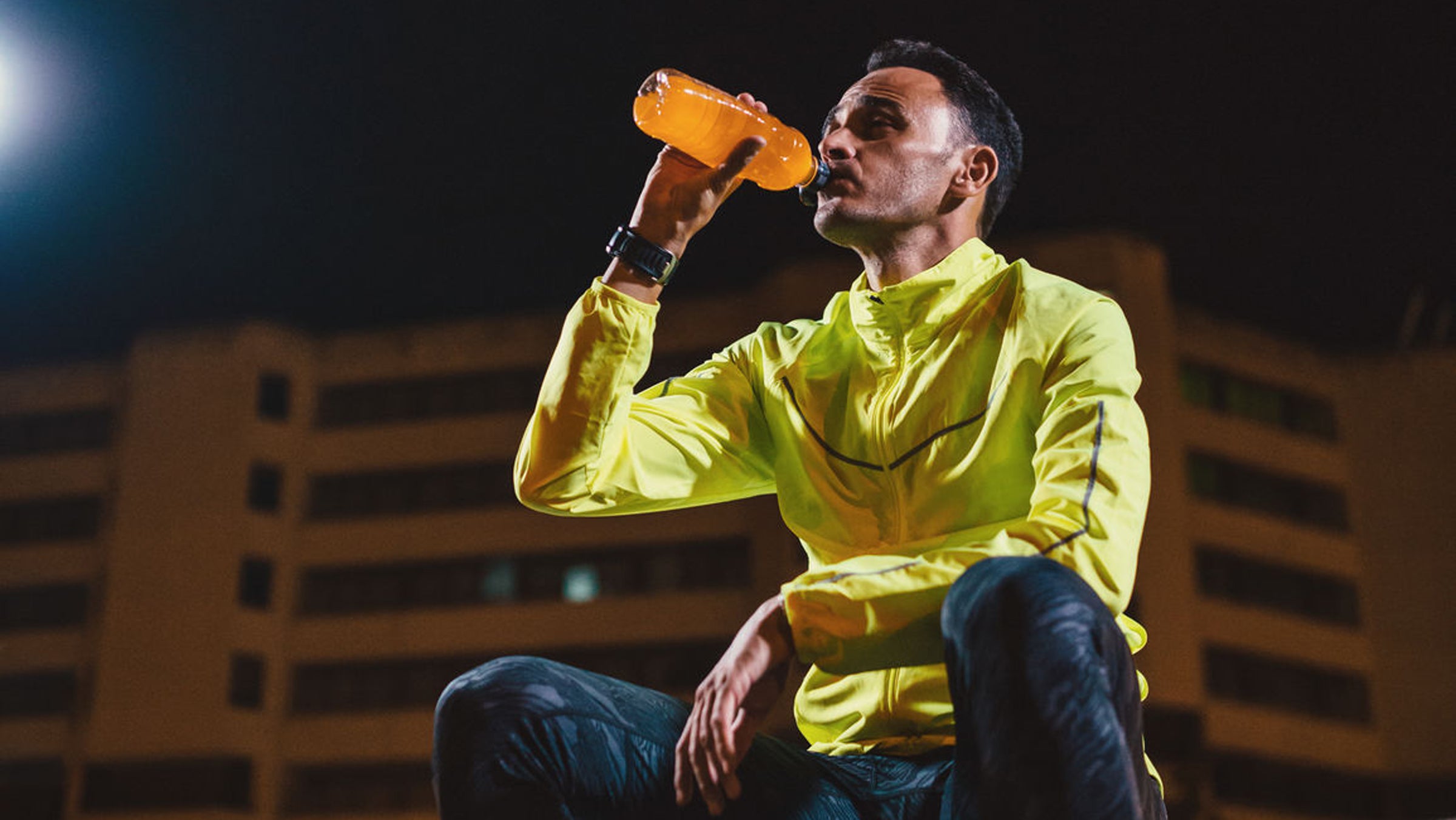 Just drink when you feel like it.