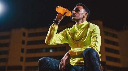 Just drink when you feel like it.