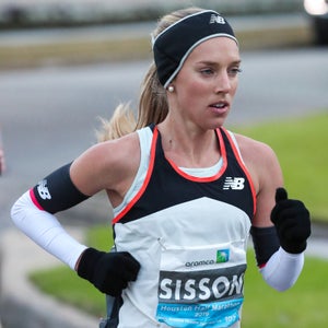 We spoke with Sisson as she gears up for her first marathon, seeking her wisdom about racing and training.