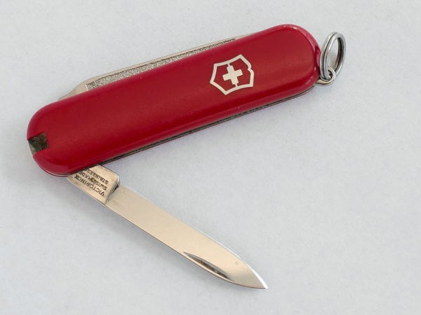 a pocketknife