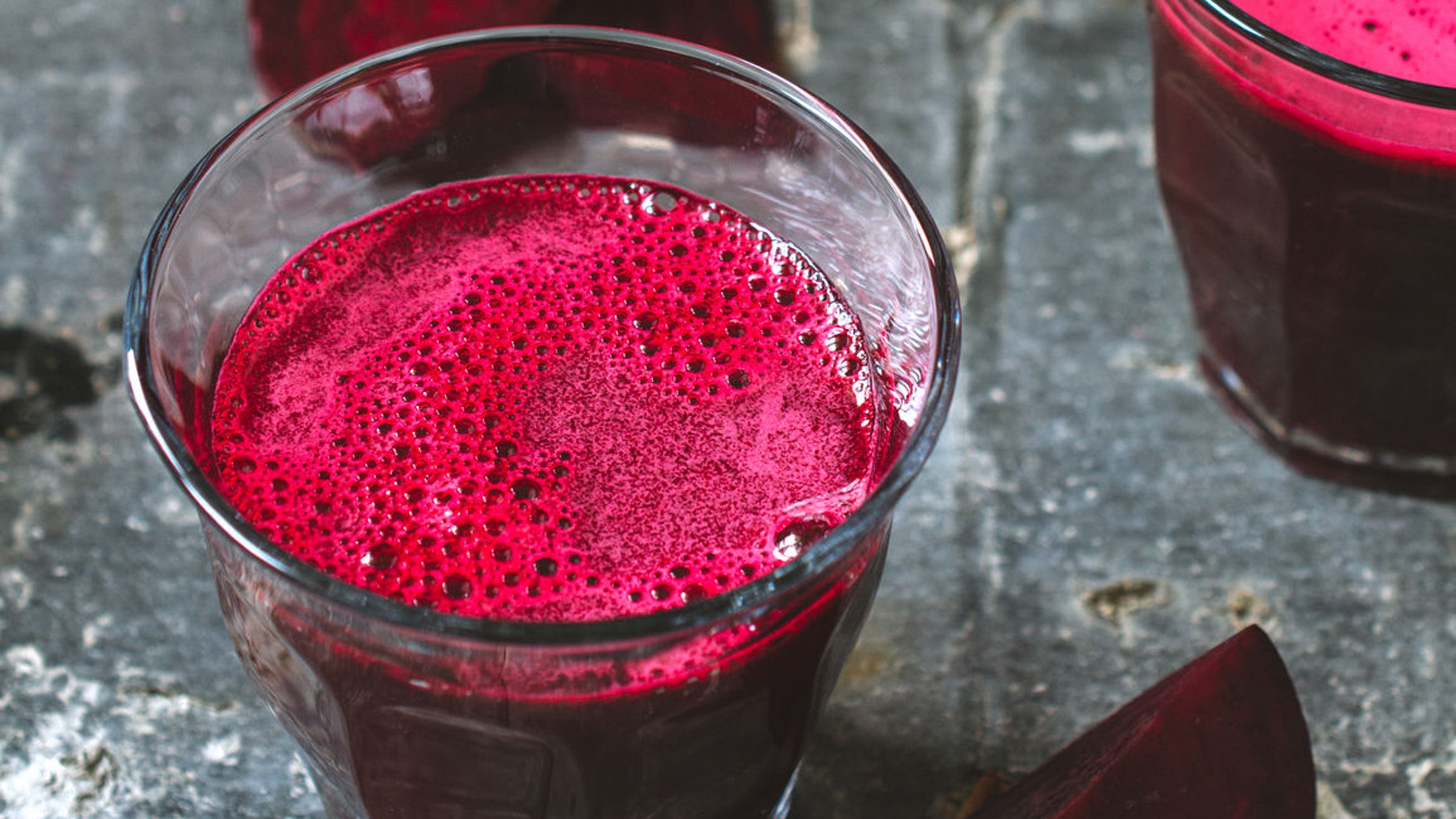 Beet juice actually does boost endurance.