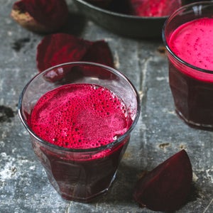 Beet juice actually does boost endurance.