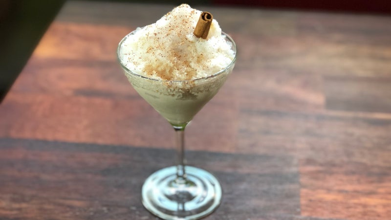 Montanya’s Jamaican rum-cream cocktail. (Courtesy Montoya)
