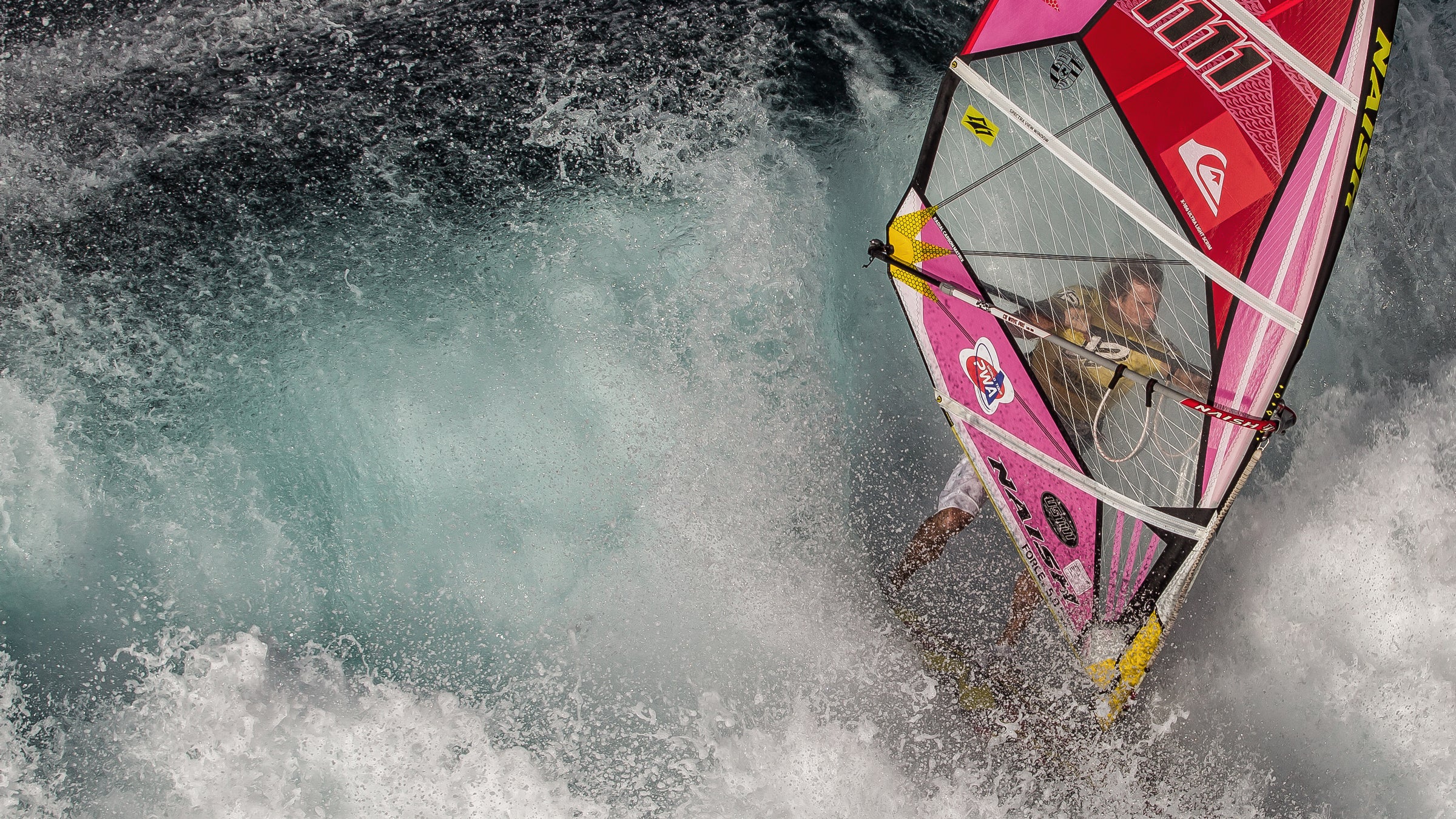 Robby Naish is doing everything. Still.