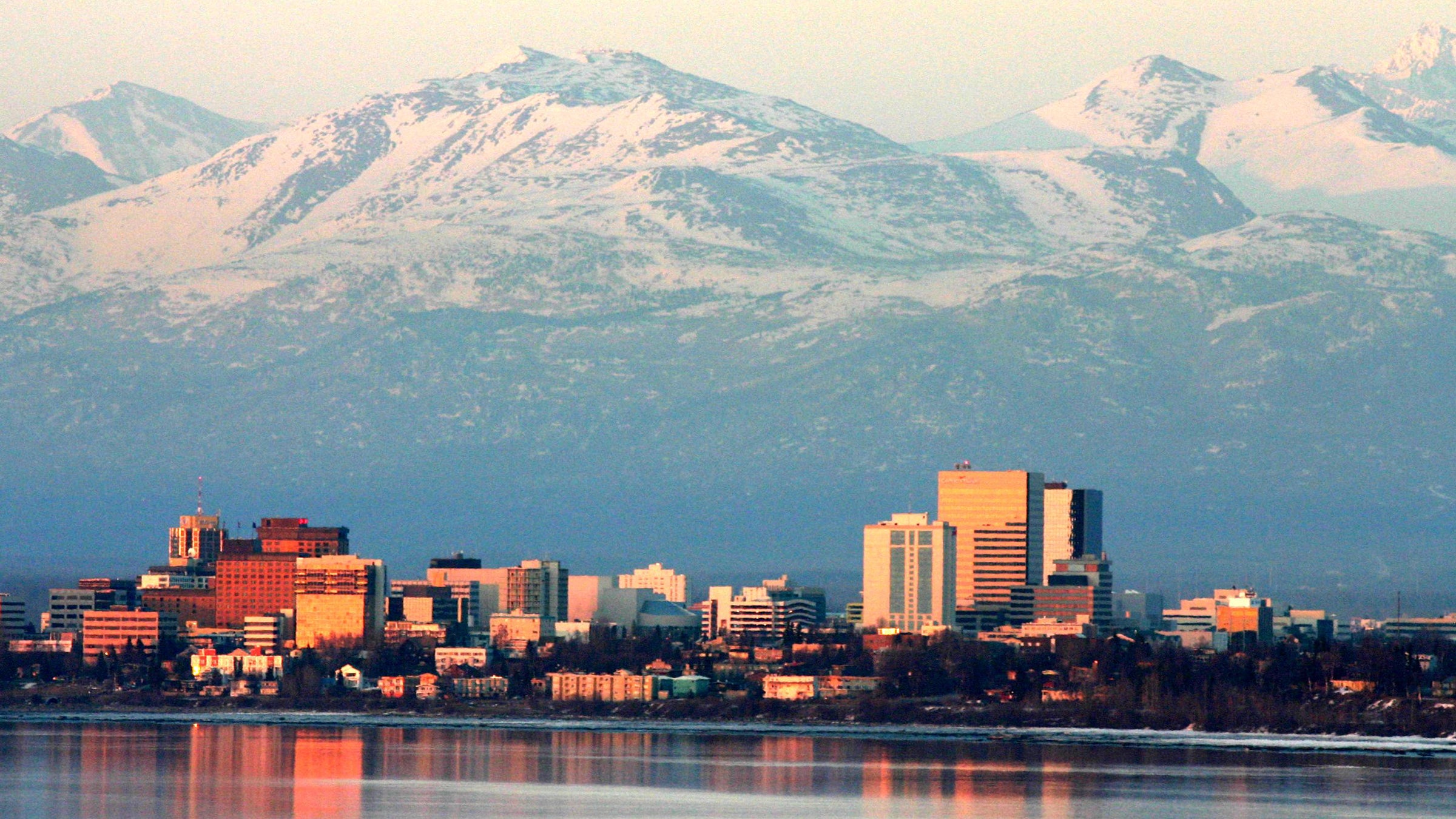 Get a good look, because this Anchorage, Alaska might look different in a few decades.