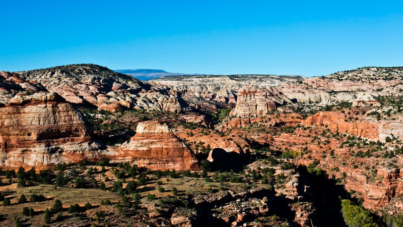 Grand Staircase-Escalante National Monument seen from Utah Highway 12