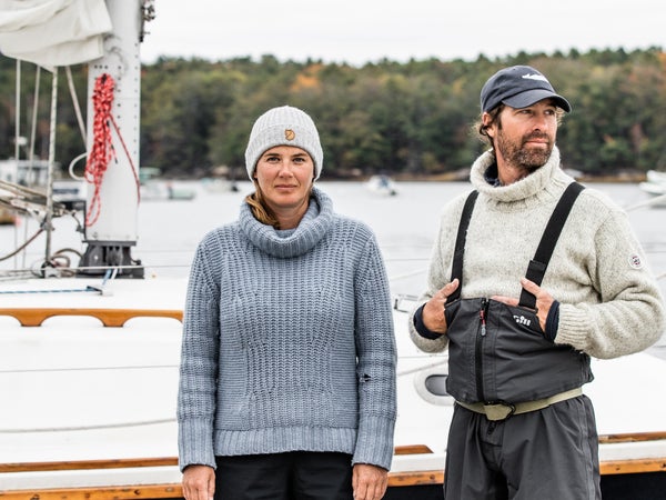 Antoszewski and Grant sailed from Connecticut to Maine.