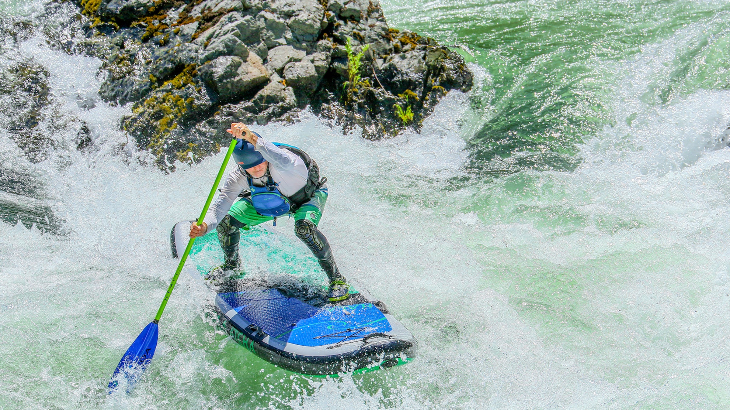 Clark says whitewater SUP requires a specific style of physicality and mental aptitude that aren’t present in most other adventure sports.