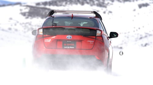 A Prius that can drive in snow? Oh, yeah.