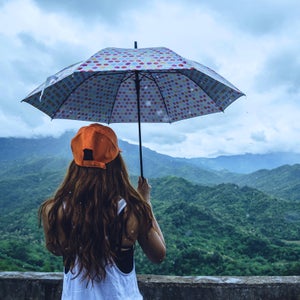 Below are six of the most lightweight umbrellas to take with you on a hike.