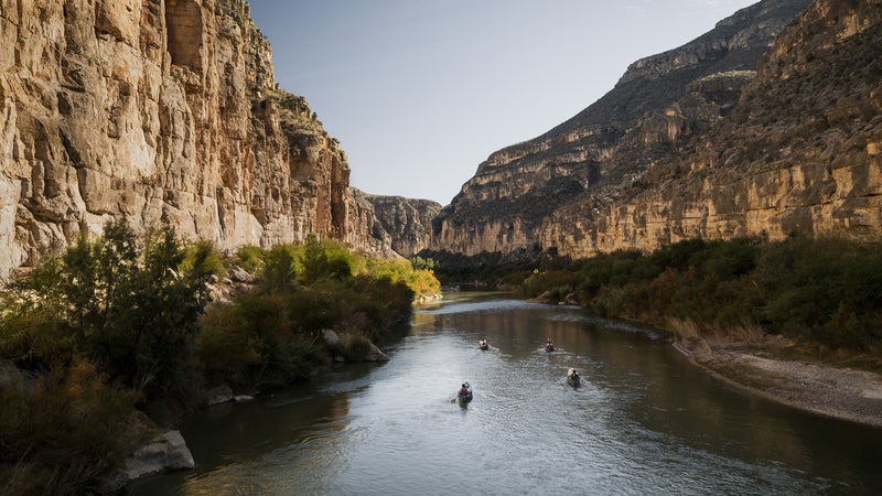 Ben Masters and his crew float down the Rio Grande in 'The River and the Wall.'