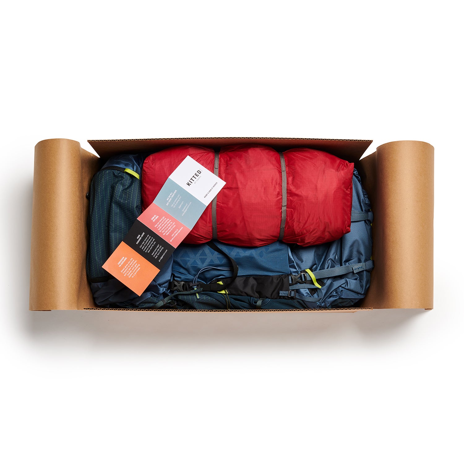 Kitted is essentially Warby Parker or Stitch Fix for hiking, camping, and backpacking gear.