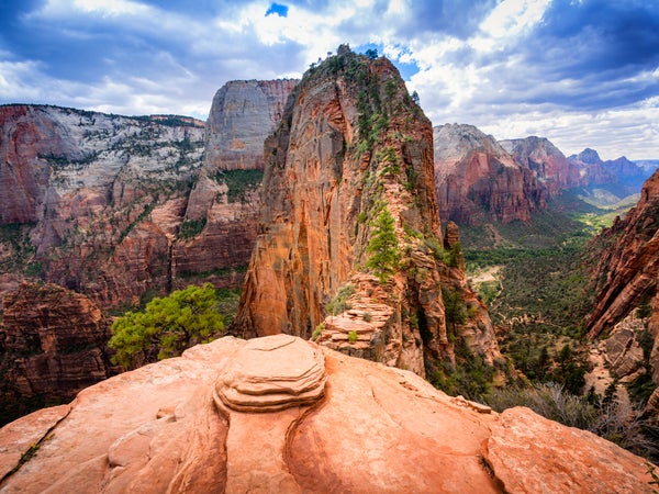 The Zion Traverse in Zion National Park