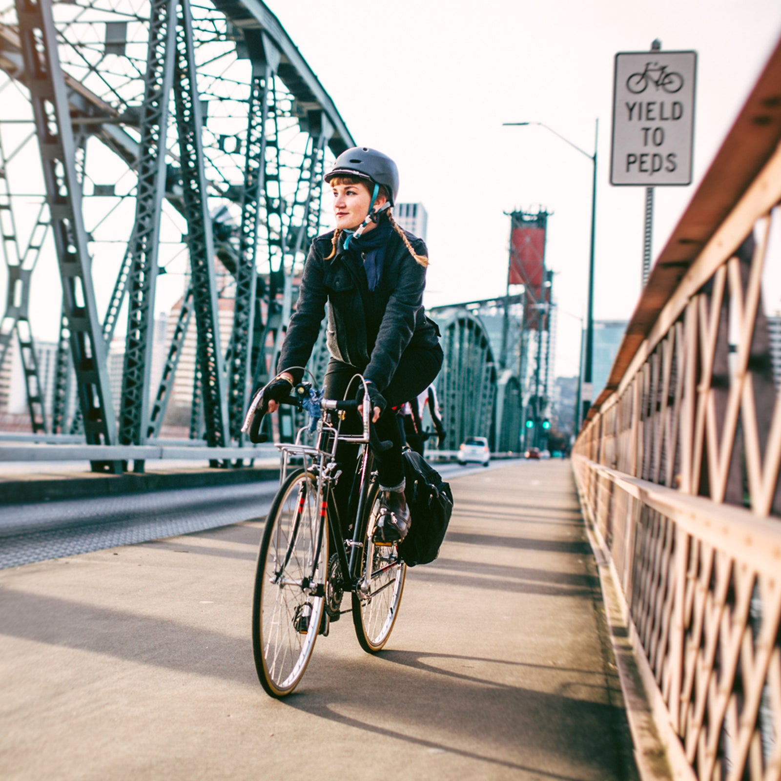 Whether or not someone chooses to wear a bike helmet, let’s end the debate and just respect each others’ personal decisions.