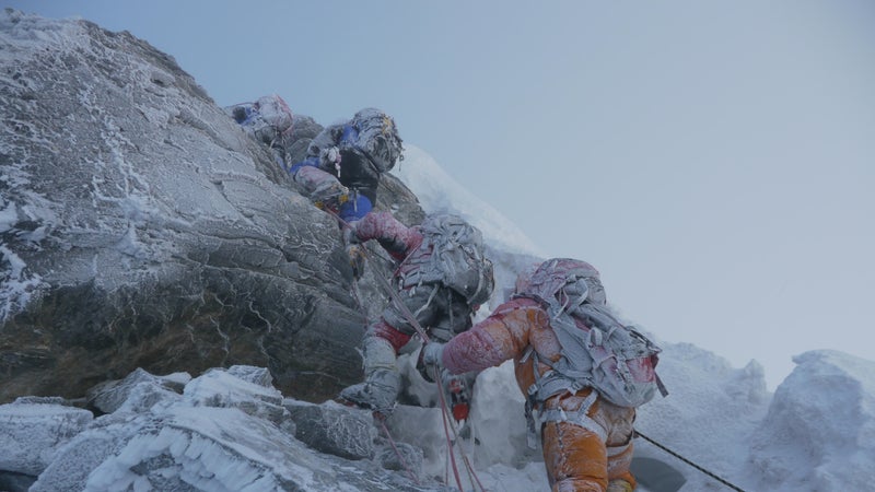 Garrett Madison and Ben Jones confirmed that the Hillary Step has disappered, pictured here in 2012