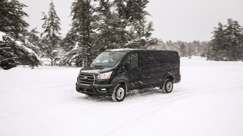 The availability of any all-wheel drive in the Transit is a big deal.