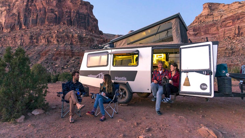 Conventional travel trailer