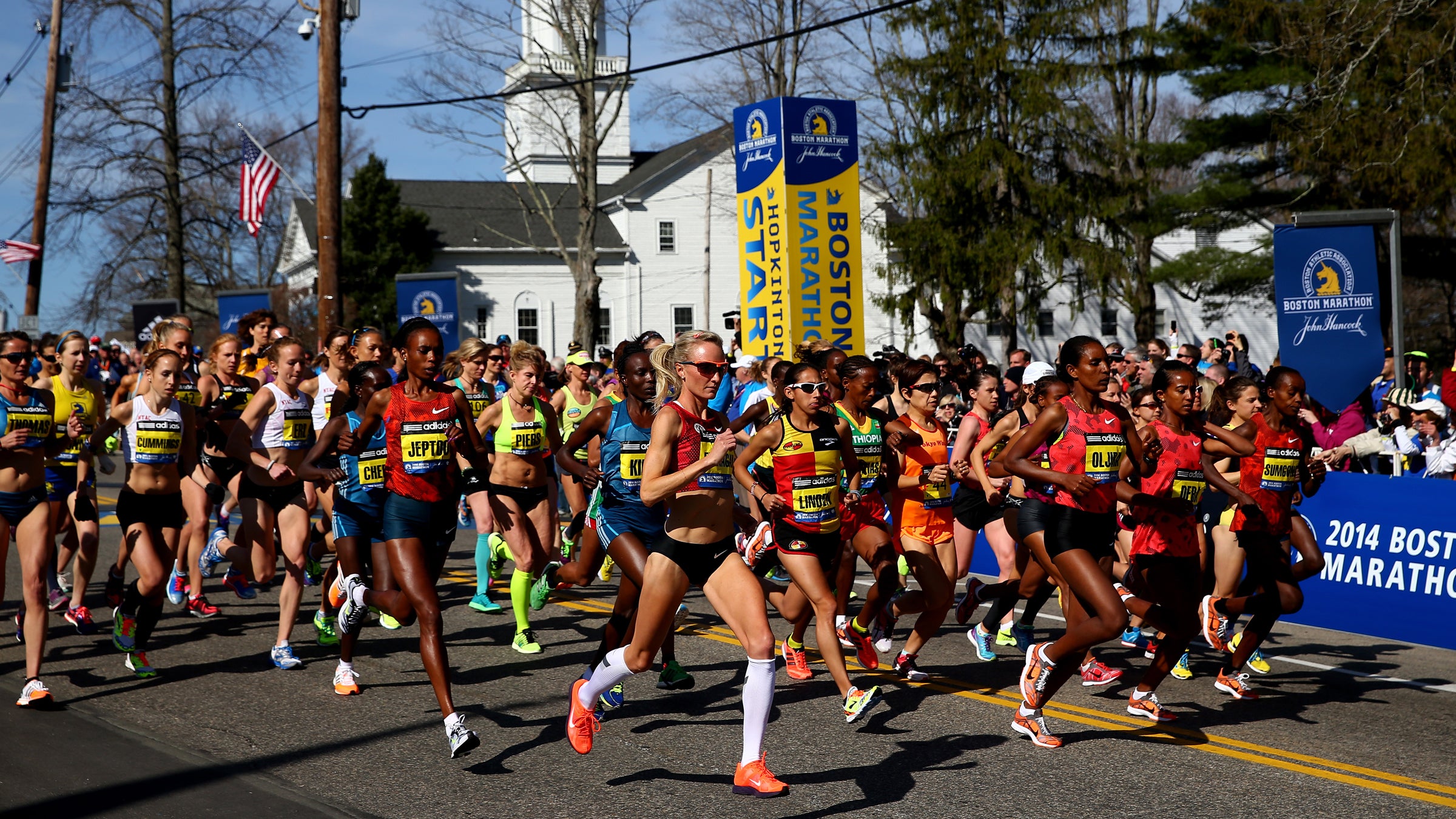 At this year’s Boston Marathon, the men’s professional field will have their own separate start for the first time, as the pro women have had since 2004.