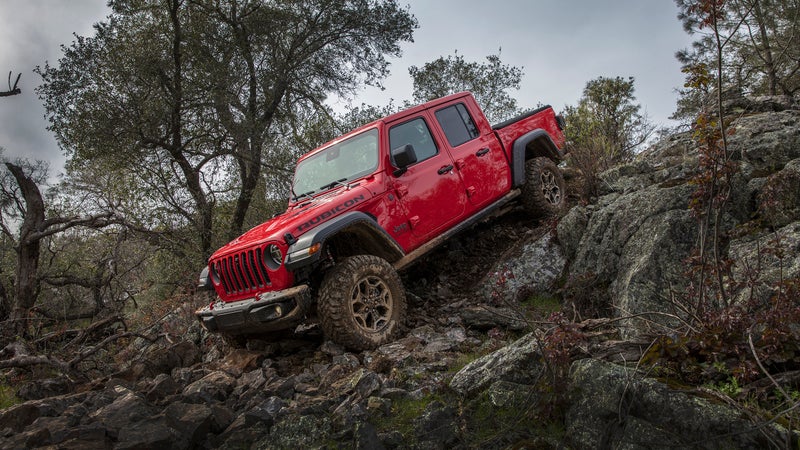 What the Gladiator sacrifices in on-road comfort, it more than makes up for with off-road capability. If you want to get dirty, this is the best truck you can buy. Period.