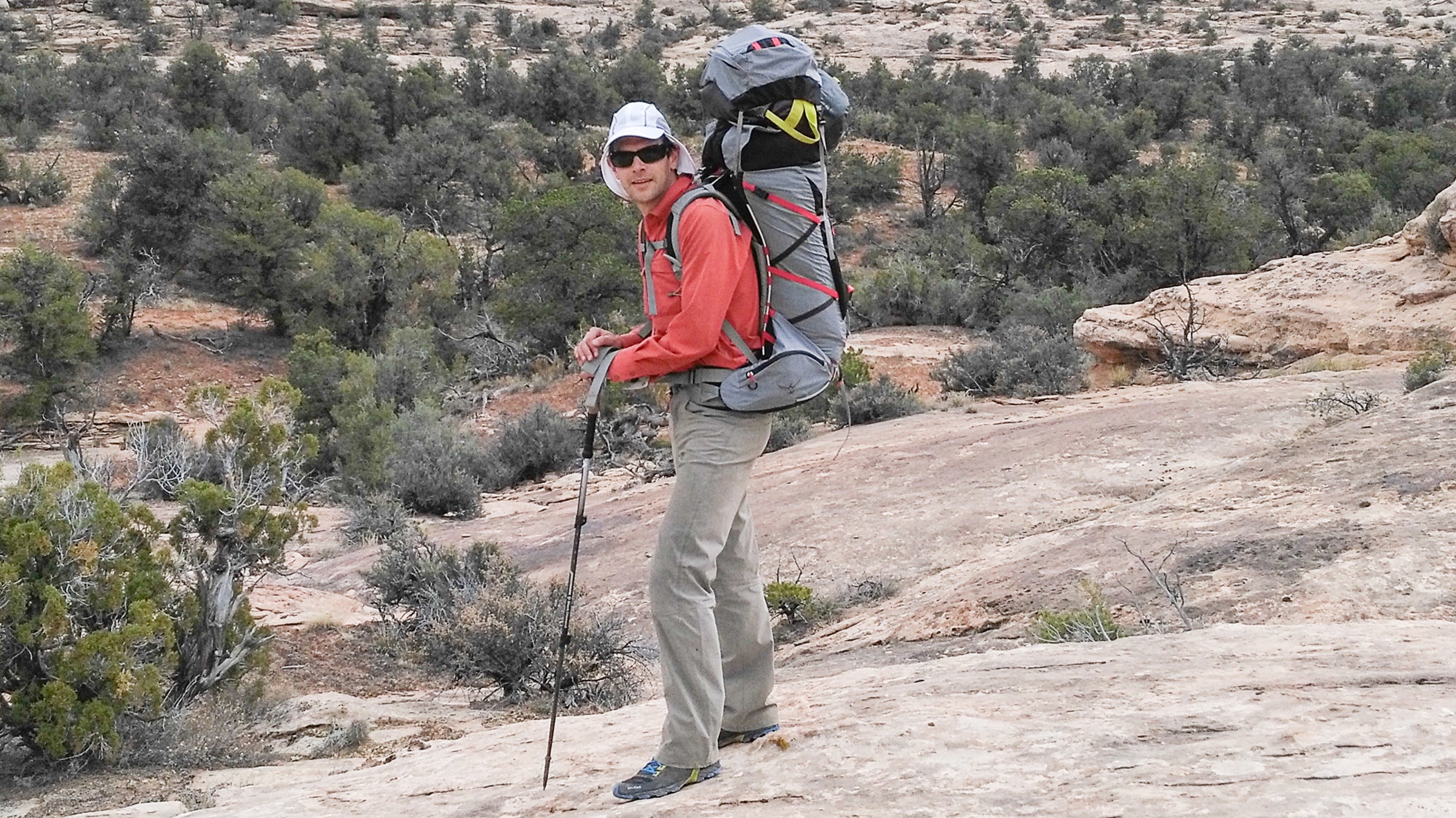 On most of my trips, a pack this large and heavy would be a showstopper. But on this relaxed overnight with my wife, it was perfect.