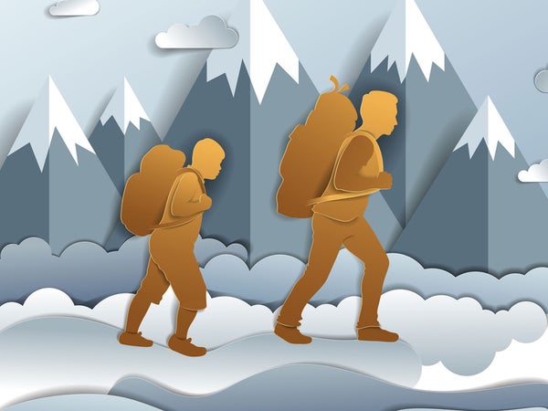 Hiking with his son in Yosemite helped Rick Marin get over his fears.