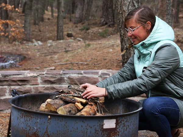 Building a campfire is one thing, but keeping it blazing so you can enjoy its warm glow for hours is another.