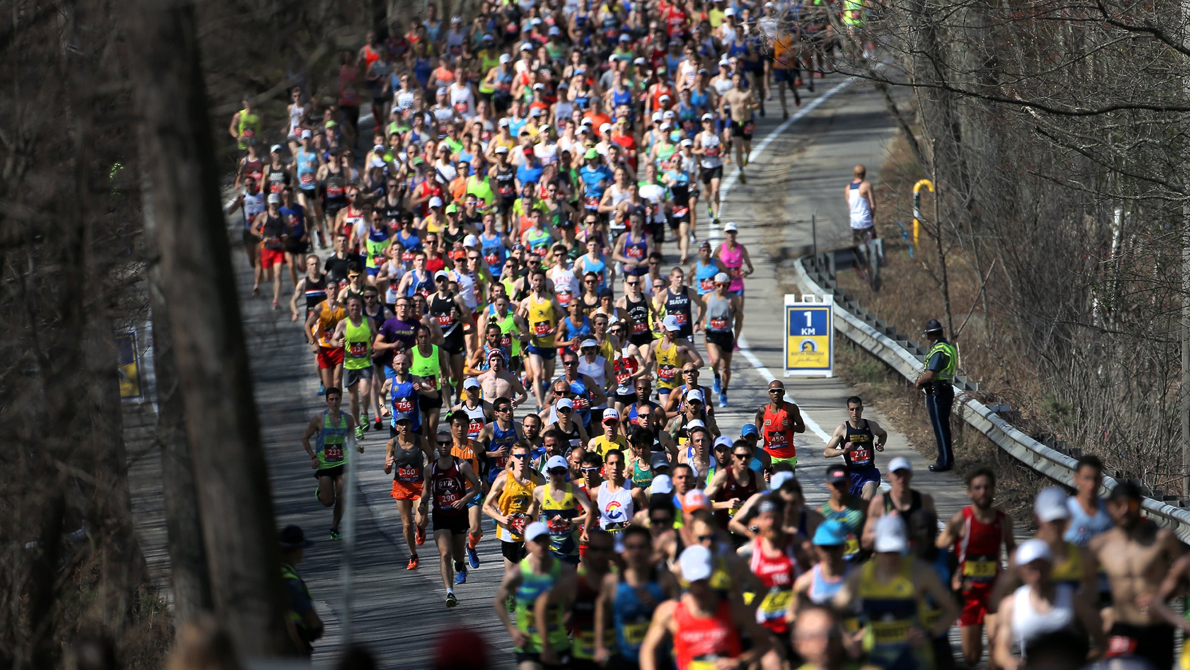 There’s a silver lining for running purists.