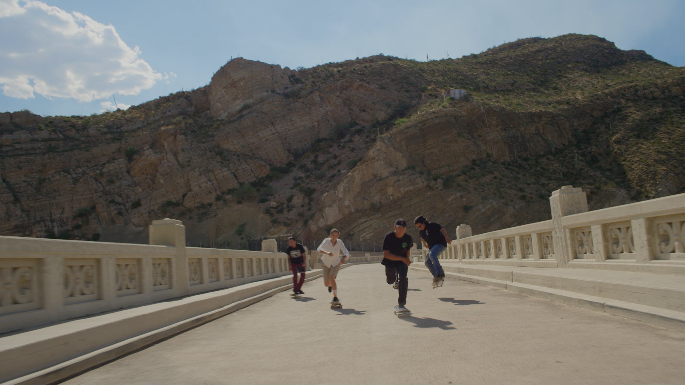 Skaters in <i>The Mystery of Now</i>
