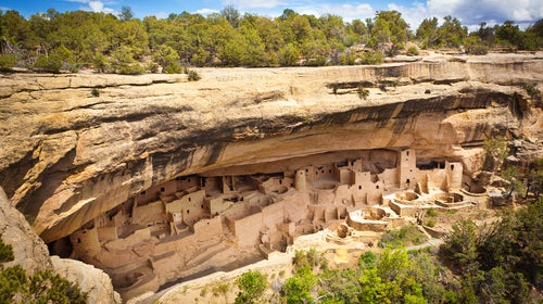 Cliff Palace in Mesa Verde National Park, Colorado