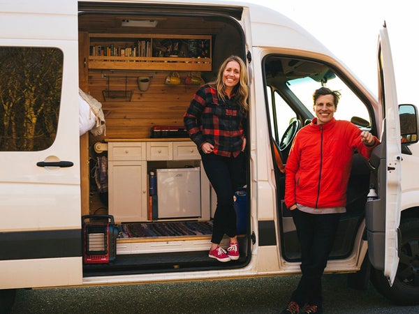 Janna Irons and John Stifter had been dating and living together for about two and half years before they moved into a van together. Here’s how they made it work.