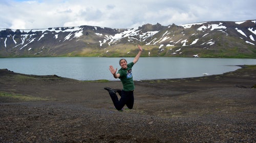 Meyer at Aniakchak National Monument, the least visited public land in the country.