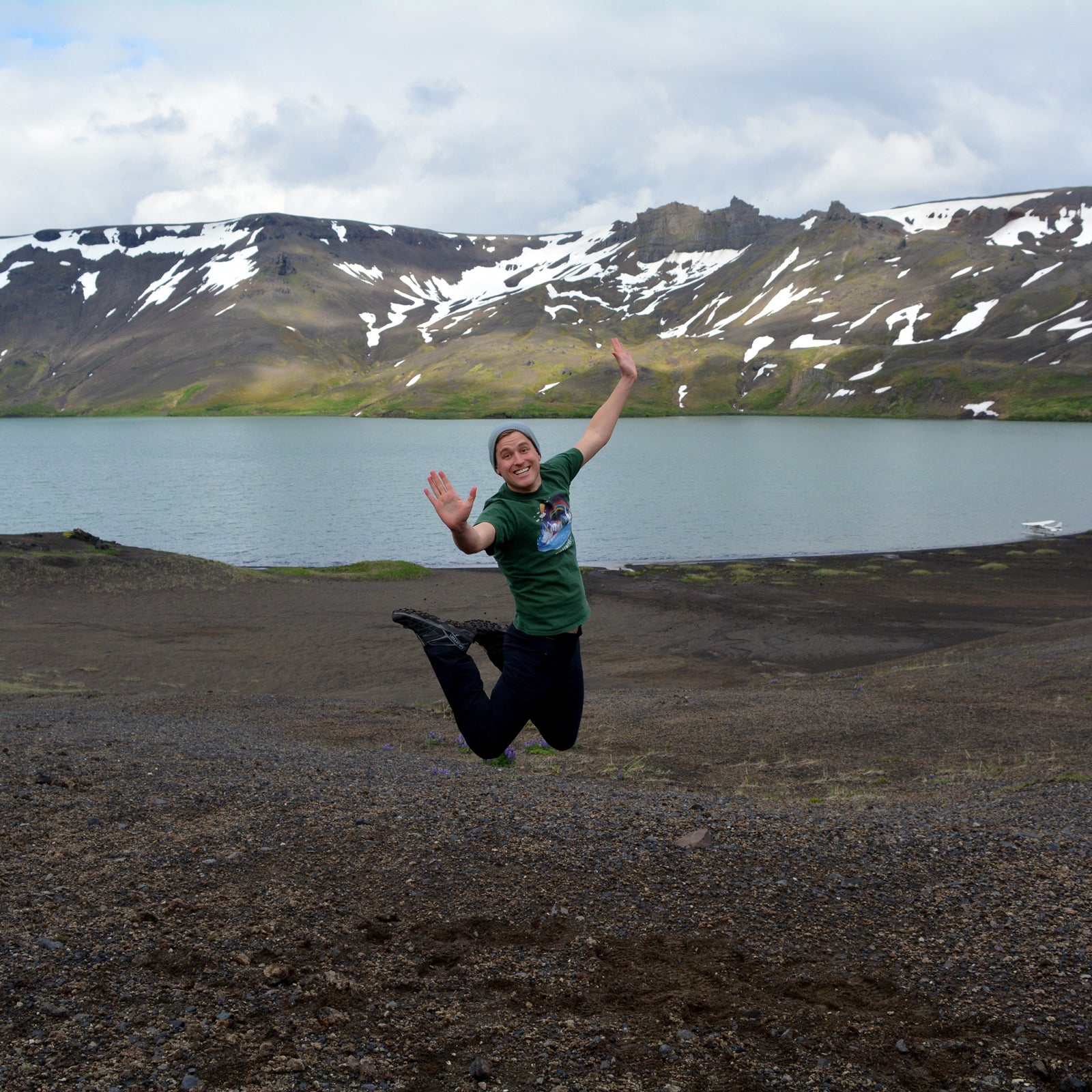 Meyer at Aniakchak National Monument, the least visited public land in the country.