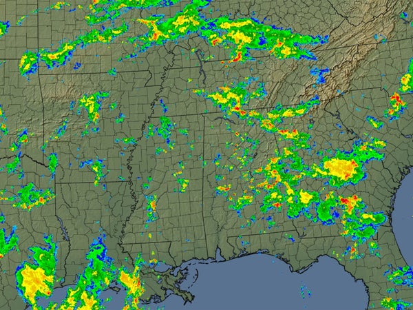 weather radar map