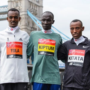 London being London, there will be many other athletes taking part who have run astonishingly quick times, but whose identities will likely only be familiar to hardcore running fans.