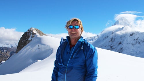 At six foot five, with long blond hair and a long list of adventure tales, John All might sound like the Indiana Jones of climate science.