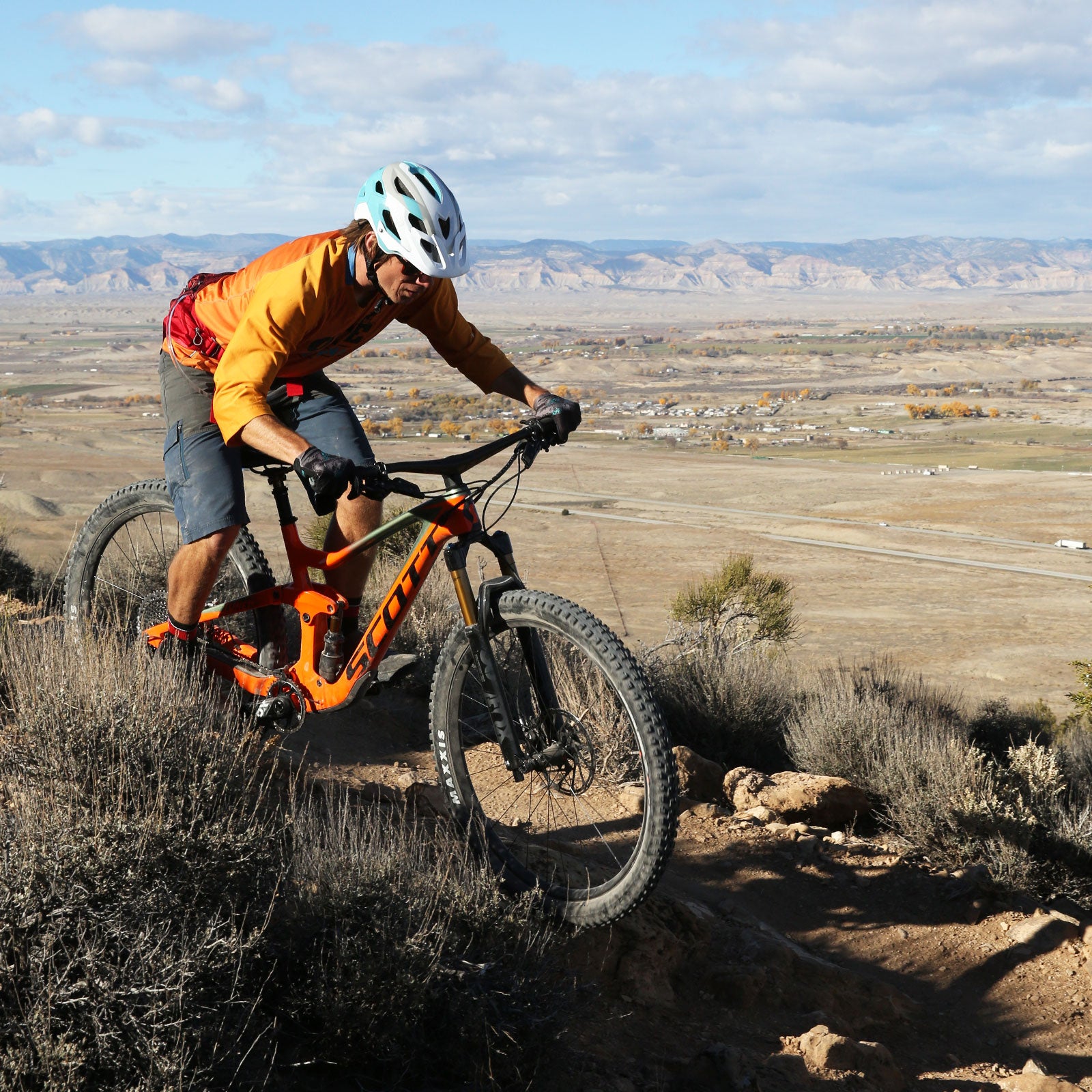 Long travel store trail bike