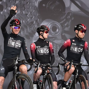 The launch of Team Ineos (formerly Team Sky) landed on some rough terrain.