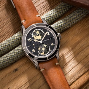 Ditching the smartphone for an analog travel watch is now in style.