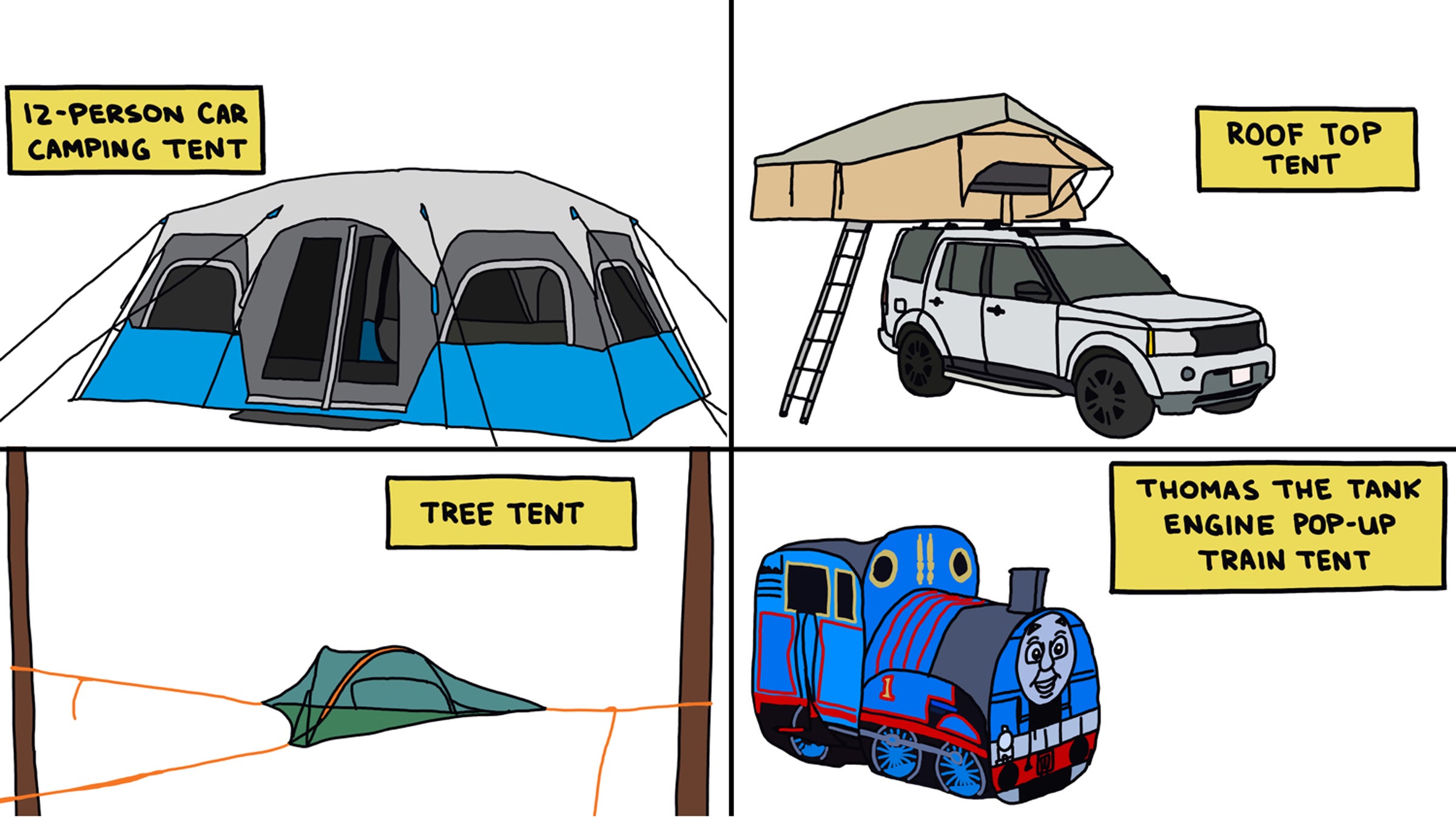 A comprehensive guide to all the tents you shouldn’t buy