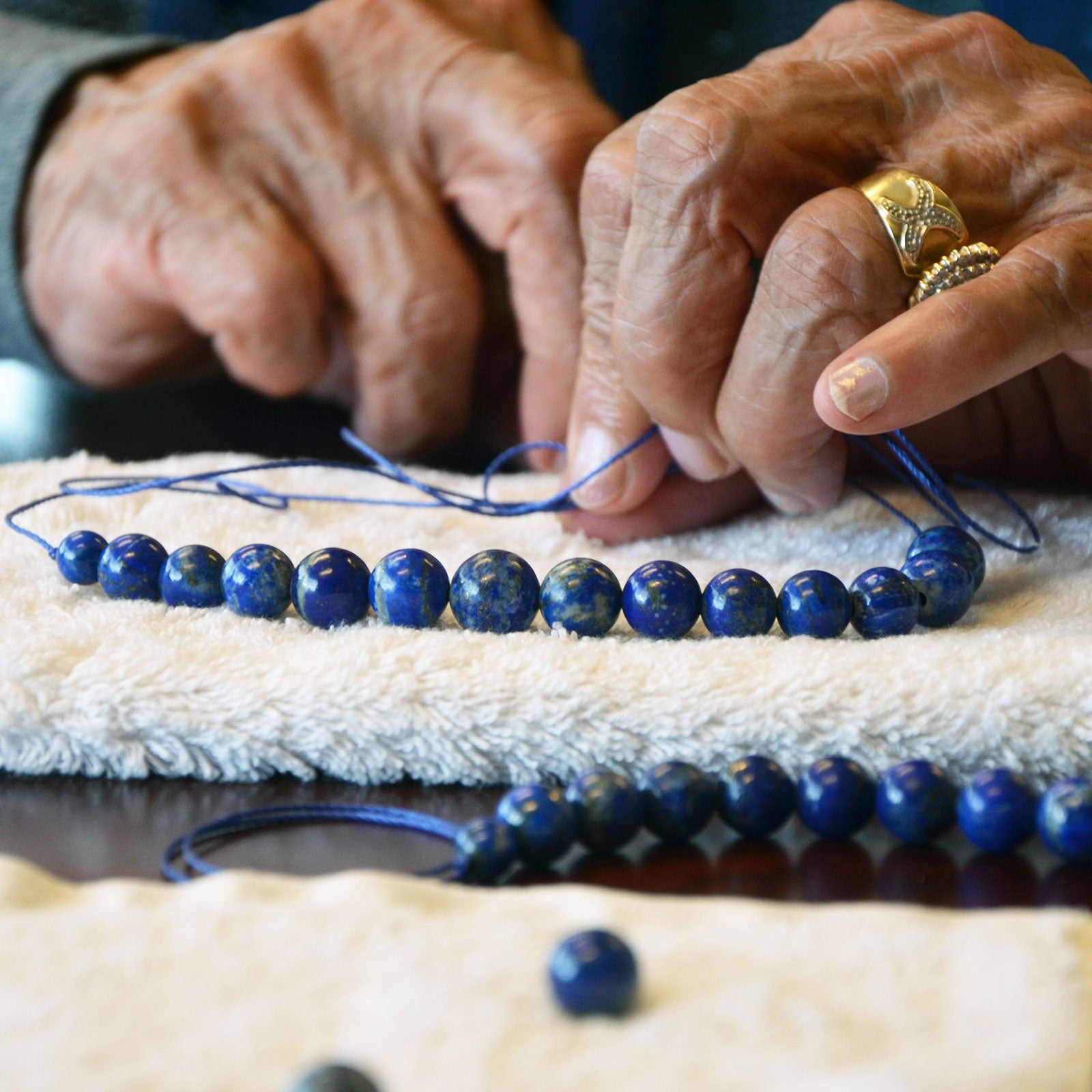 Lapis lazuli beads store from afghanistan