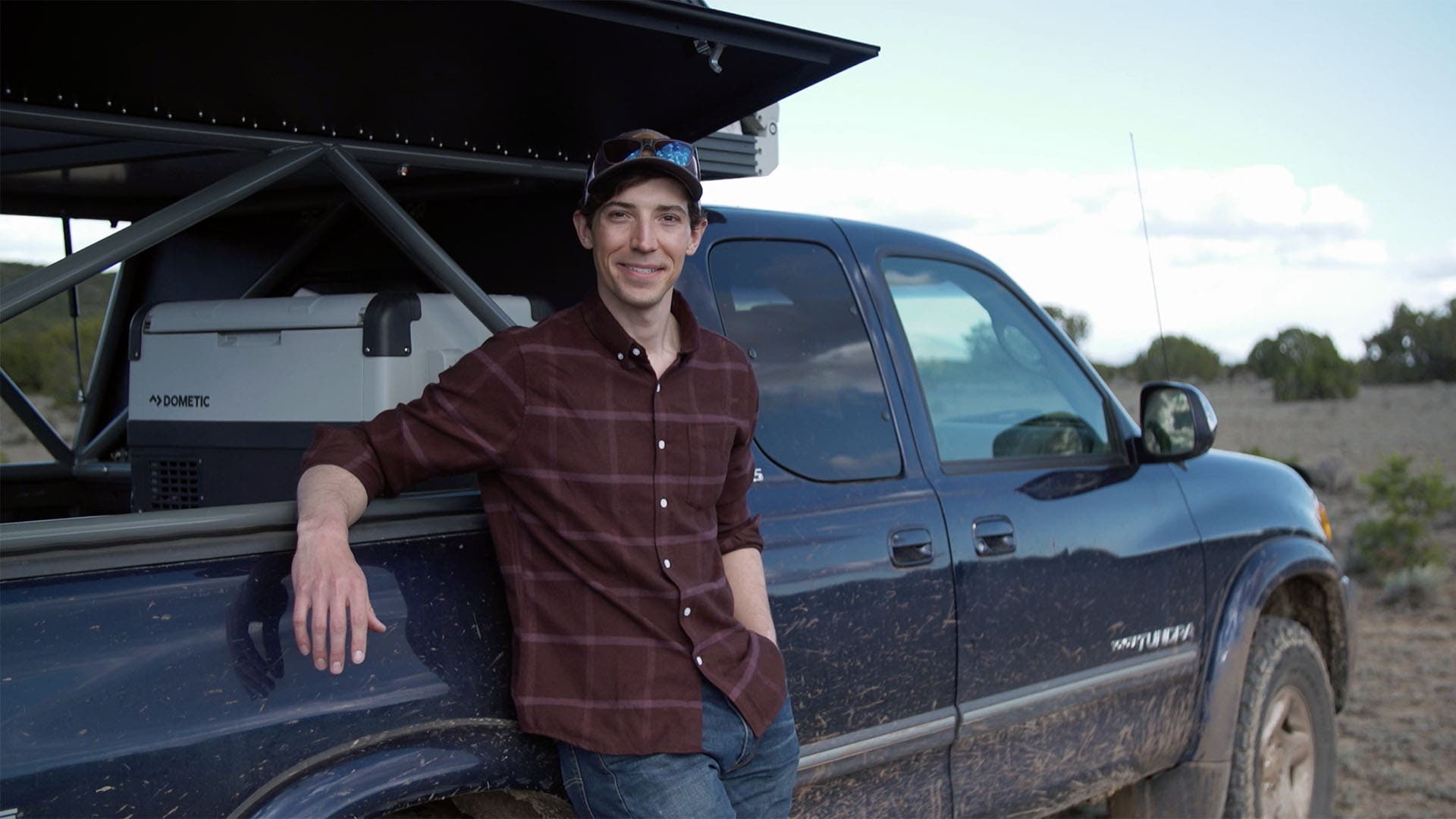 Outside contributor and gear reviewer Bryan Rogala poses in front of his truck