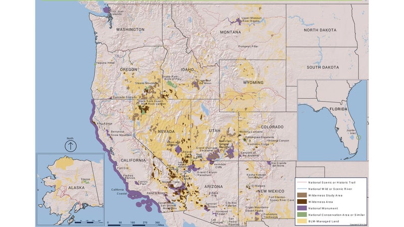 Conservation areas are shaded green. There aren't many of them, but they're important.